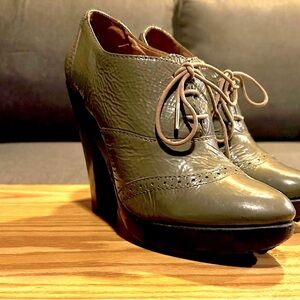 MICHAEL KORS MaryJane Leather Platform Heels 👠